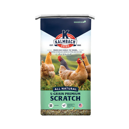 All Natural 5 - Grain Premium Scratch Grain For Chickens