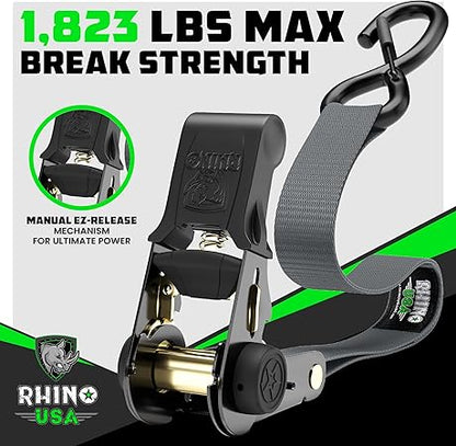 Retractable Ratchet Straps