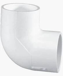 1-1/4” PVC 90 Elbow SCH40