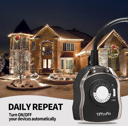 Multi-Purpose Outdoor Timer Outlet