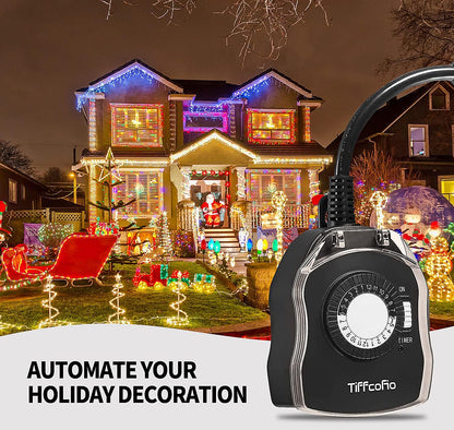 Multi-Purpose Outdoor Timer Outlet