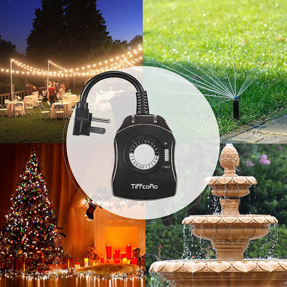 Multi-Purpose Outdoor Timer Outlet