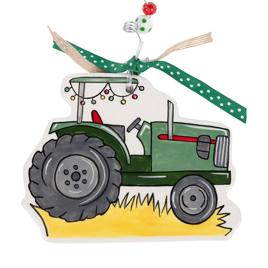 Tractor ornament